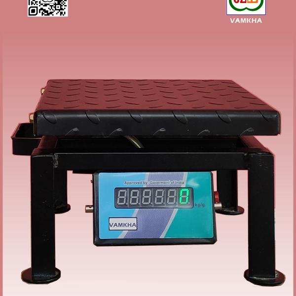 VAMKHA Silver 925 Digital Platform Weighing Scale